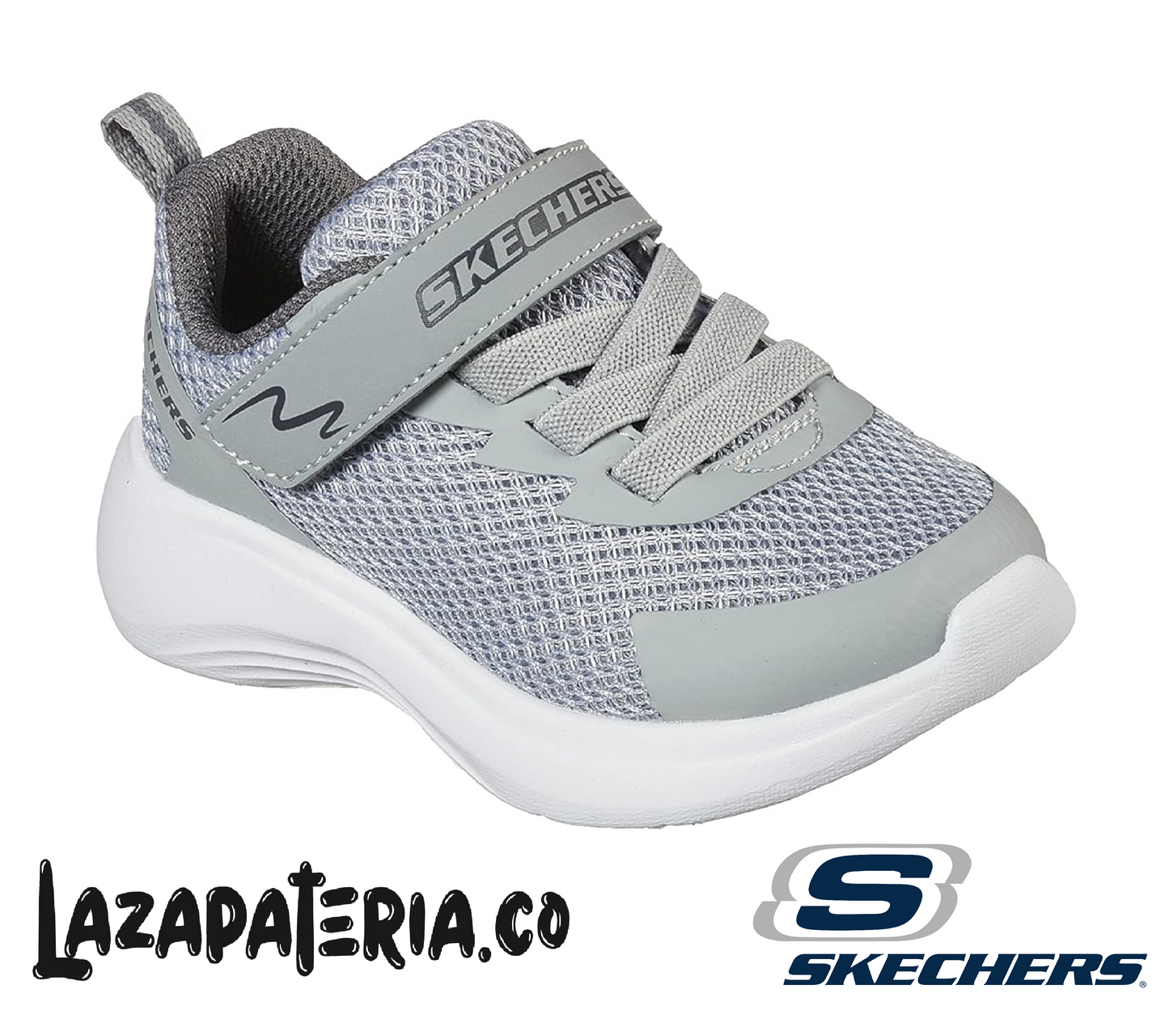 Tenis Skechers Selectors Gris para bebé