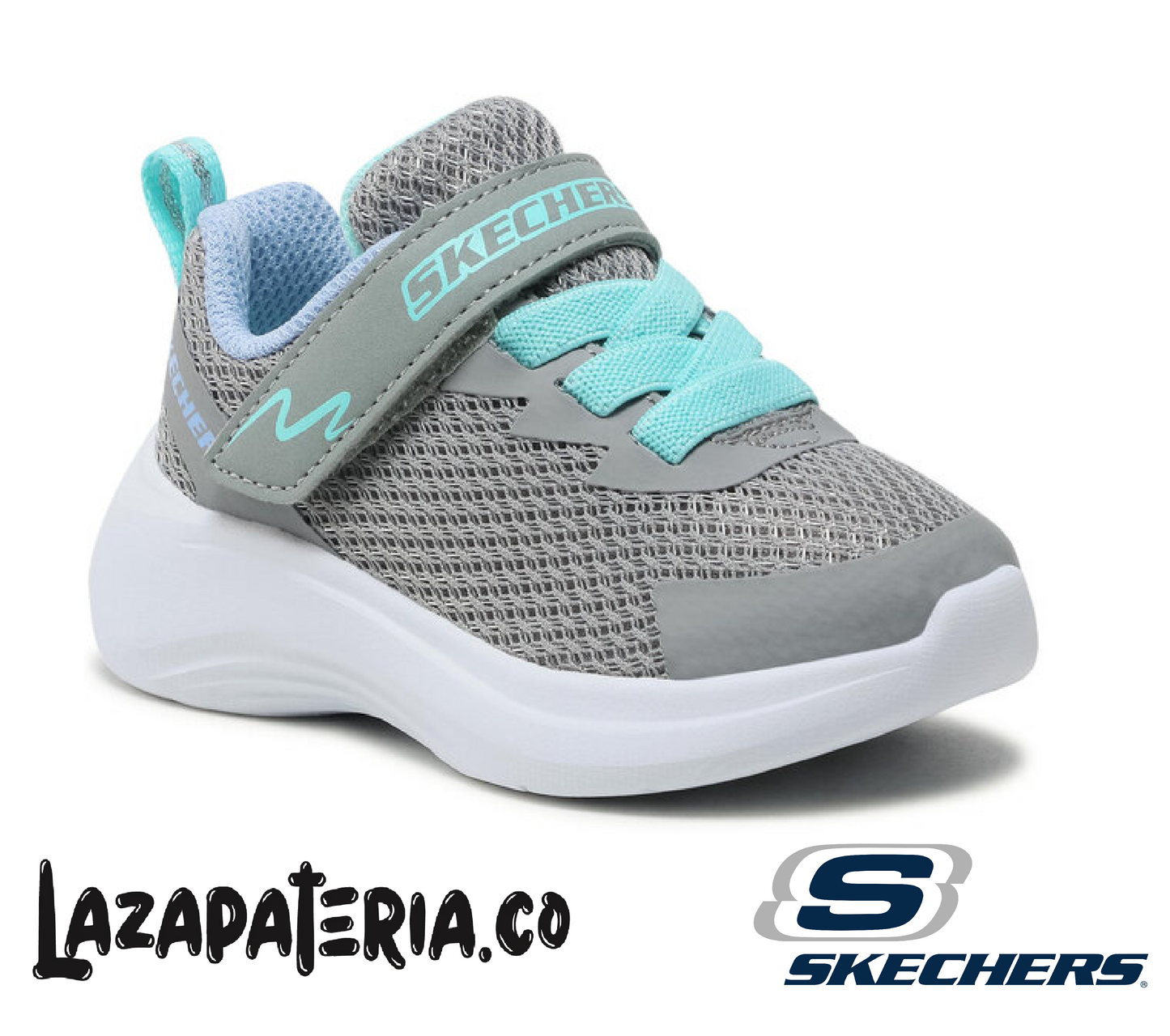 Tenis Skechers Selectors Gris para bebé