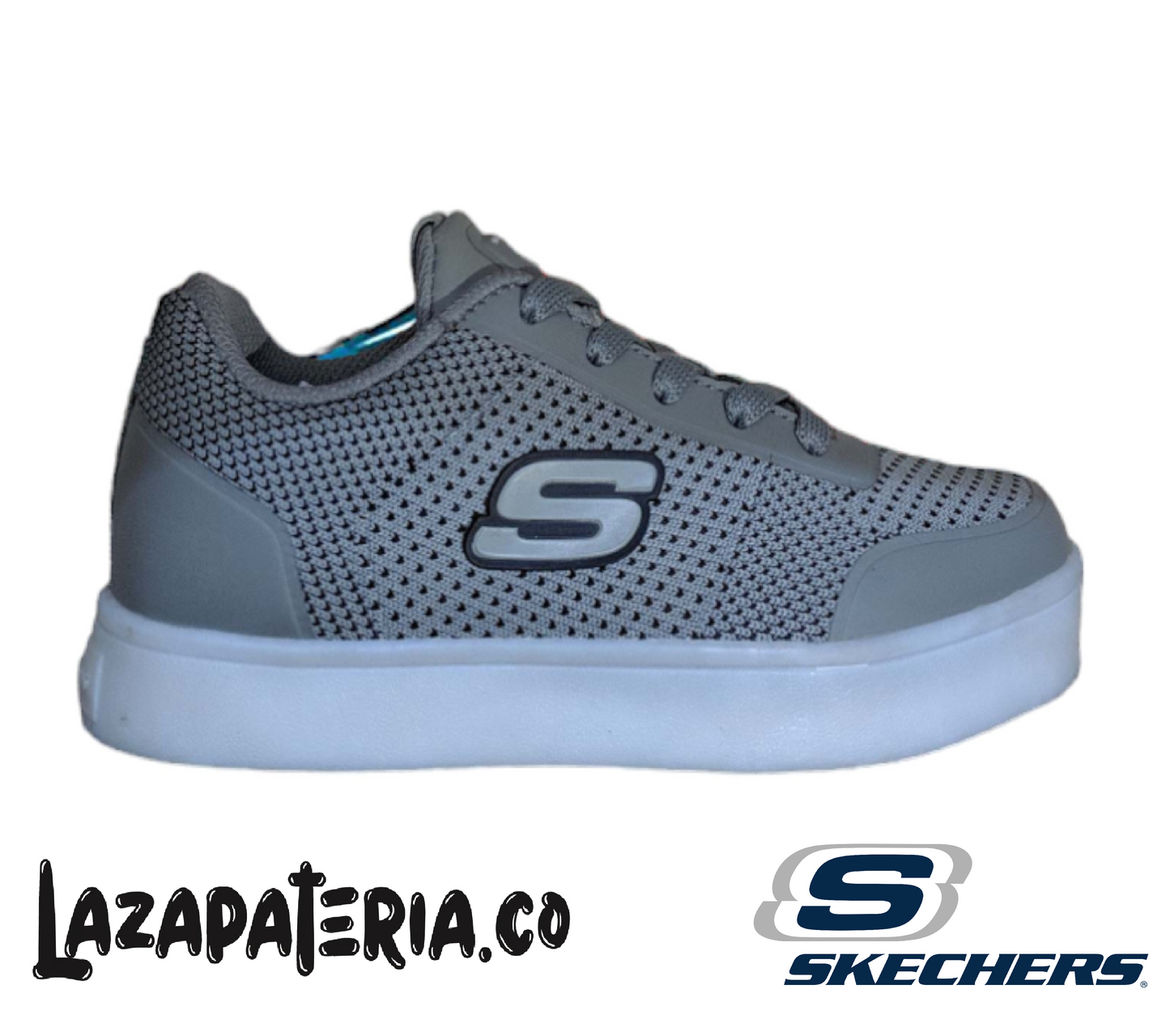 Tenis Skechers Gris para niña