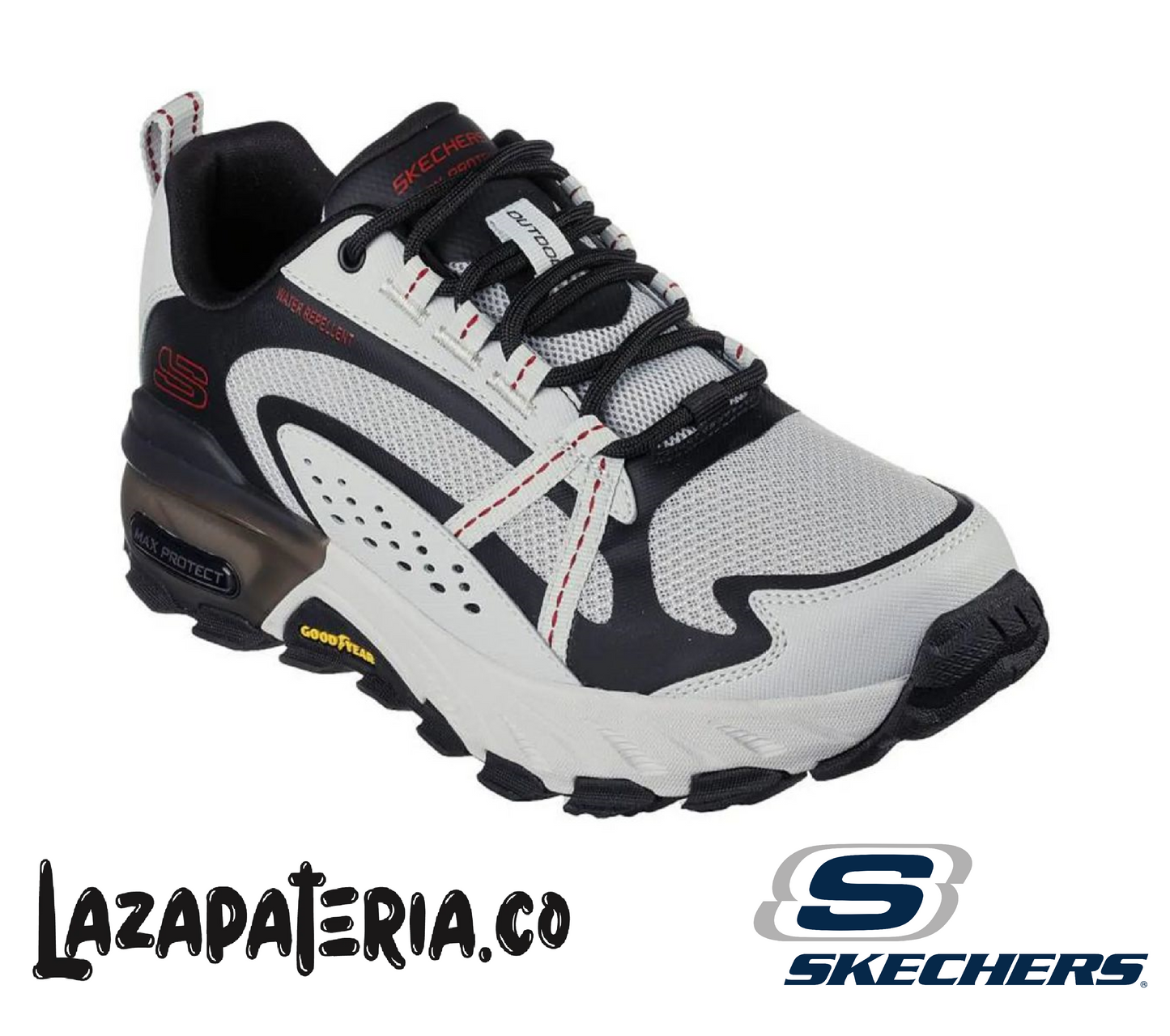 Tenis Skechers Max Protect Gris para hombre