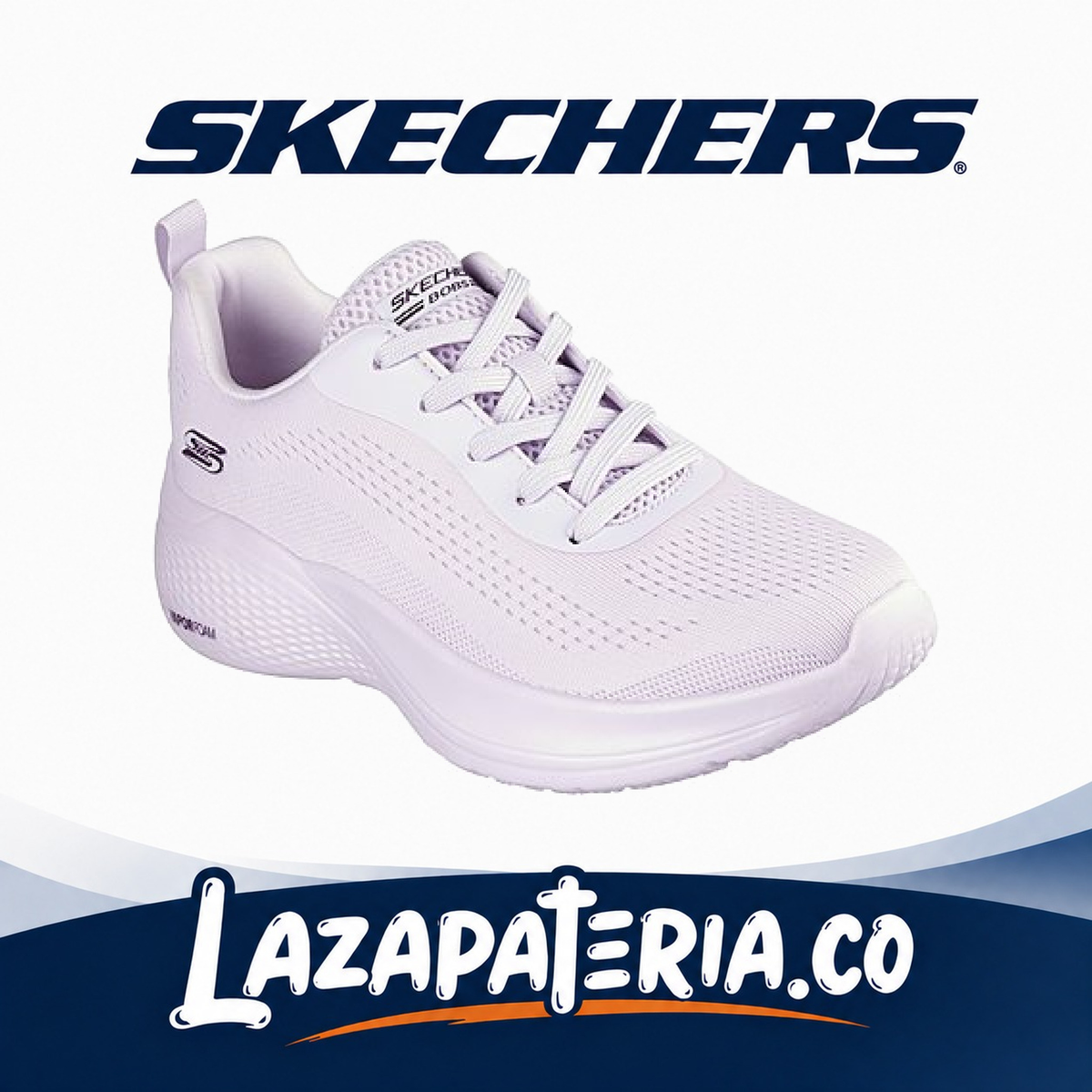 Tenis Skechers BOBS Sport Lila para mujer