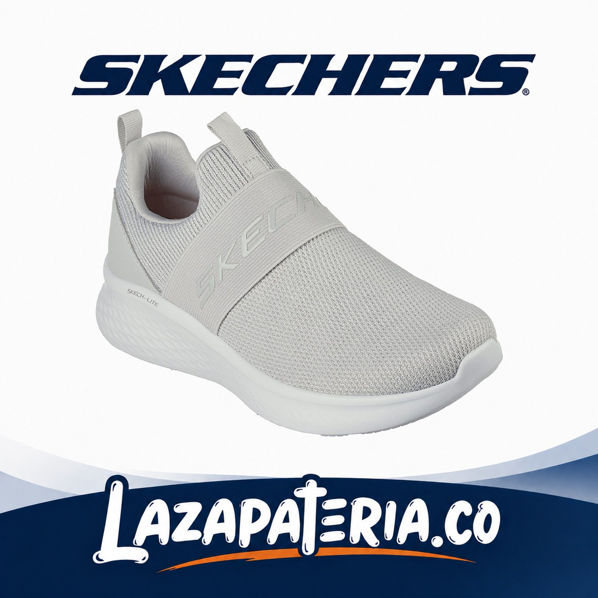 Tenis Skechers Skech-Lite Pro Gris para mujer