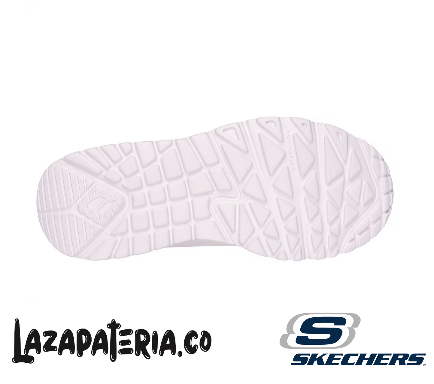 Tenis Skechers UNO Lite Rosado para niña, vista 4
