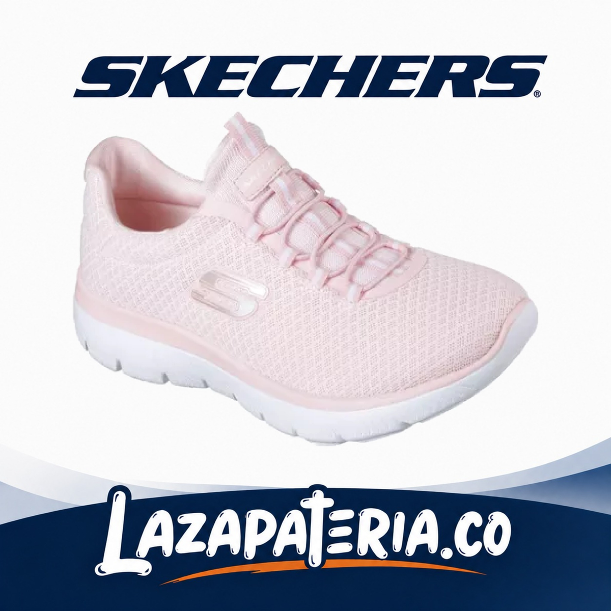 Tenis Skechers Summits Rosado para mujer