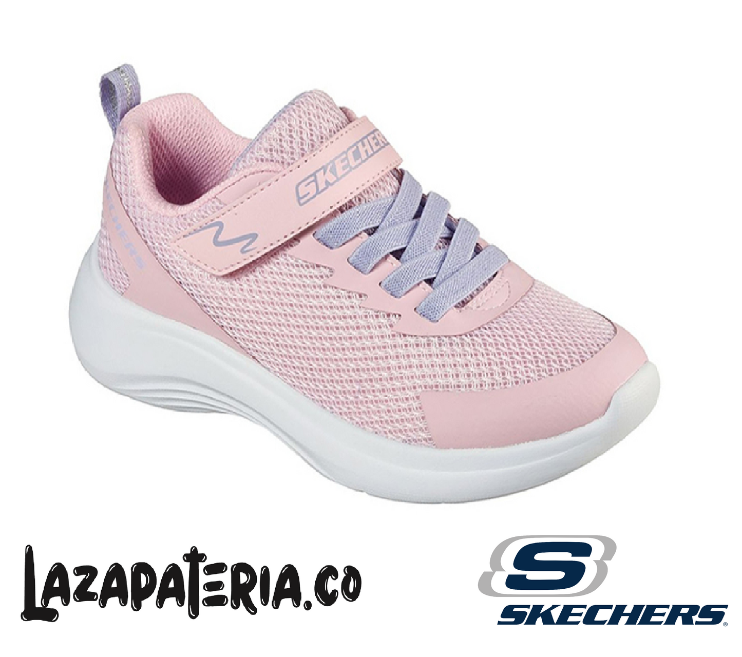 Tenis Skechers Selectors Rosado para niña