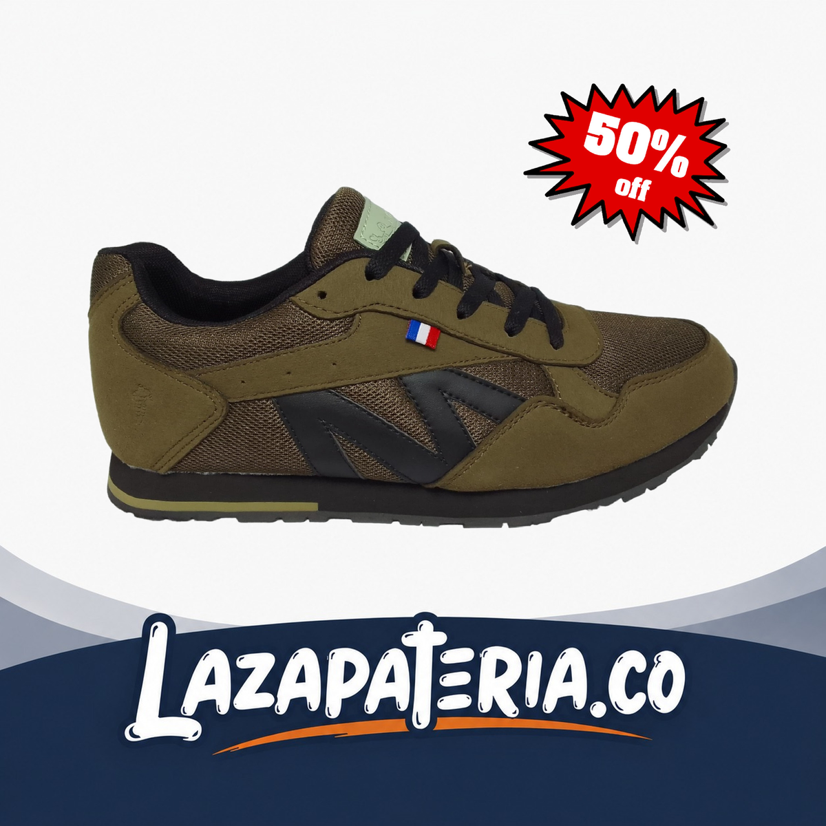 Zapatos Michelin Verde para hombre