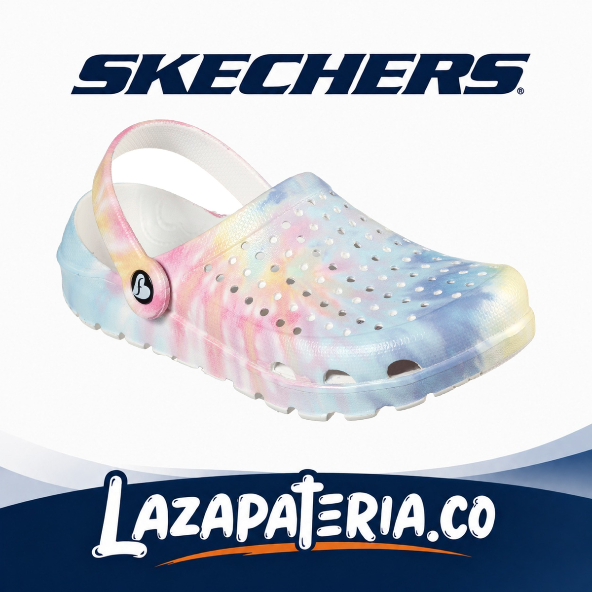 Chanclas Skechers Foamies Multicolor para mujer