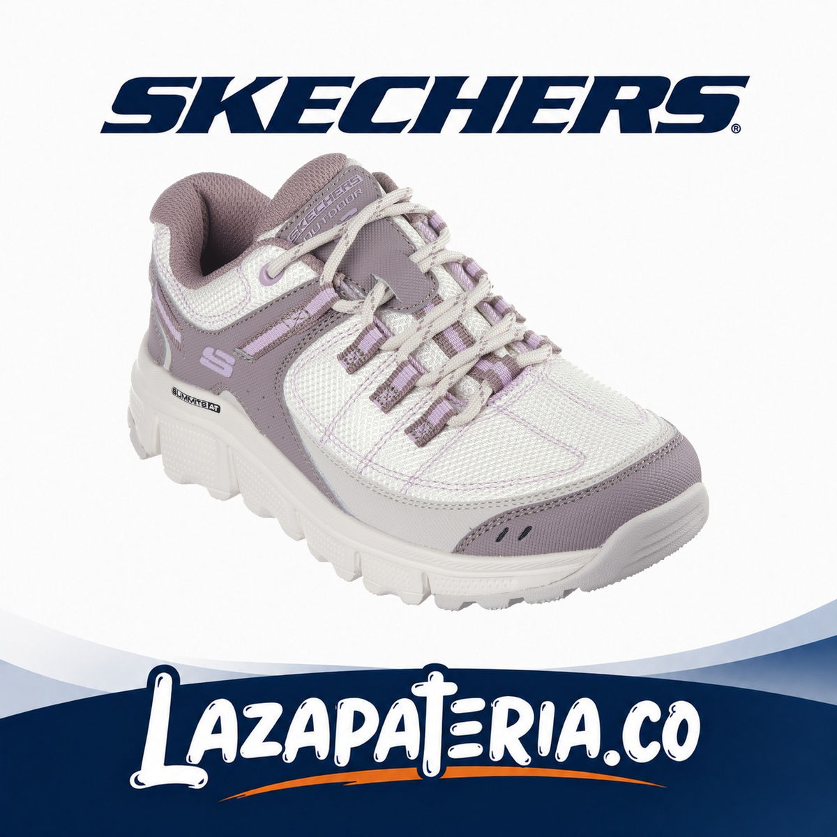 Tenis Skechers Summits AT Multicolor para mujer