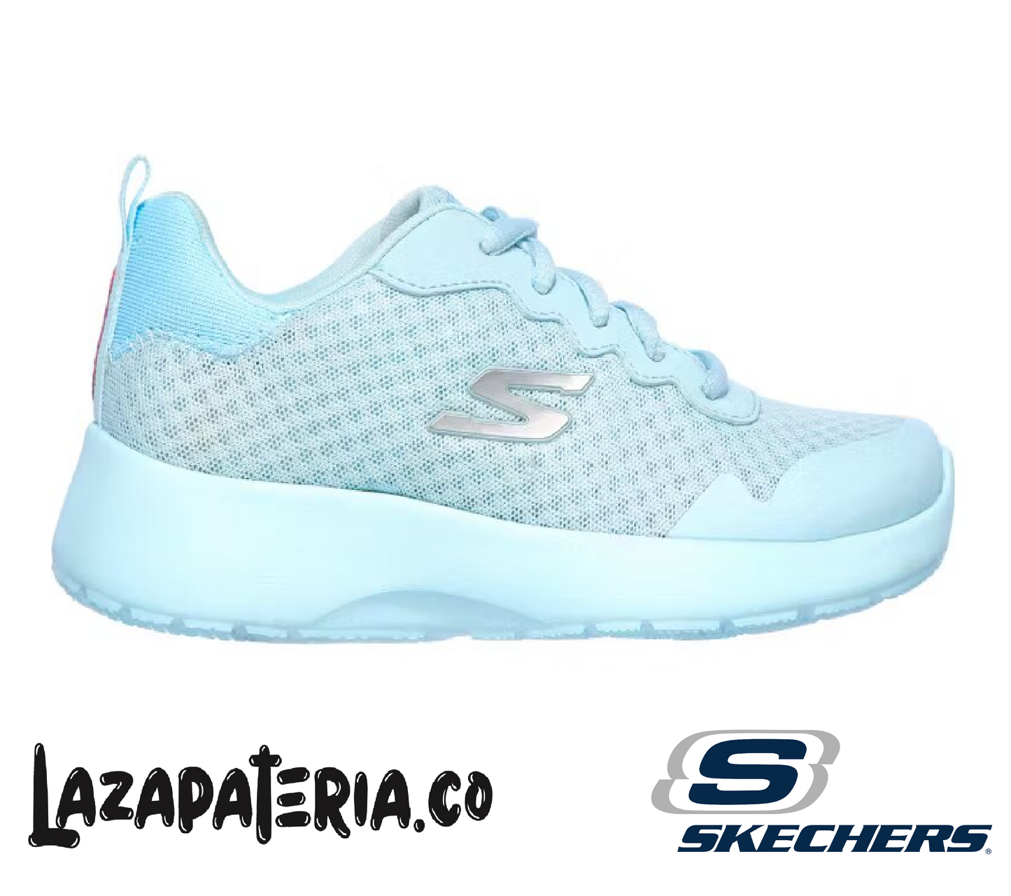 Tenis Skechers Dynamight Verde para niña