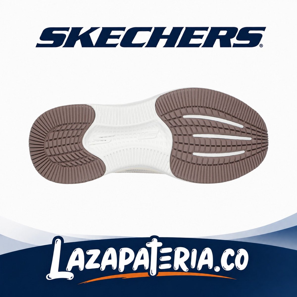 Tenis Skechers GOrun Elevate Beige para mujer, vista 4