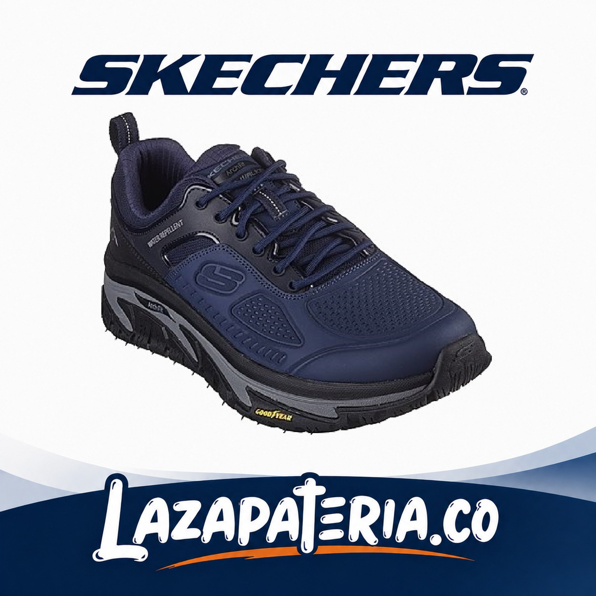 Tenis Skechers Arch Fit Azul Navy para hombre