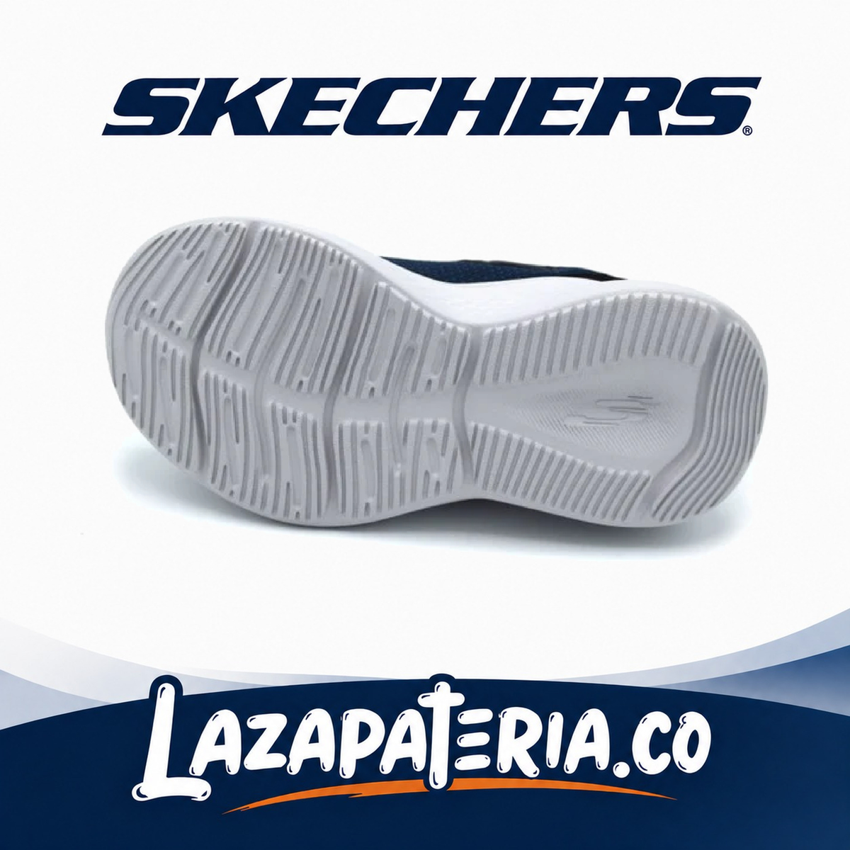 Tenis Skechers Skech-Lite Pro Azul Navy para bebé, vista 3