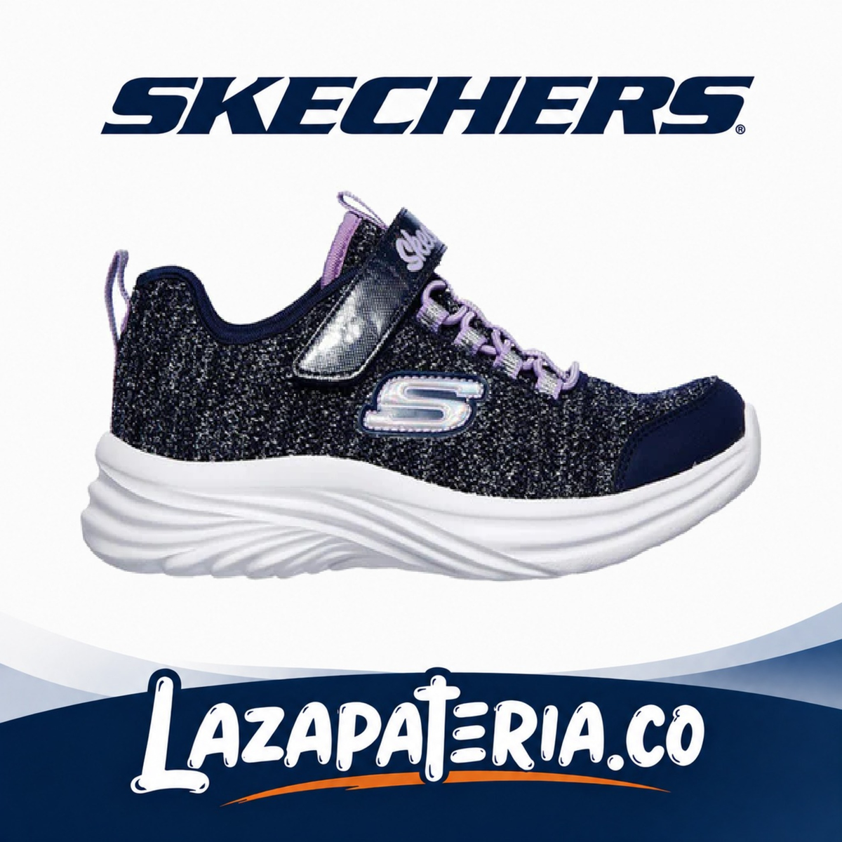 Tenis Skechers Dreamy Dancer Azul Navy para bebé