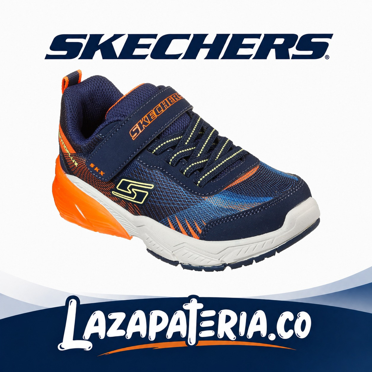 Tenis Skechers Thermoflux 2.0 Azul Navy para niño