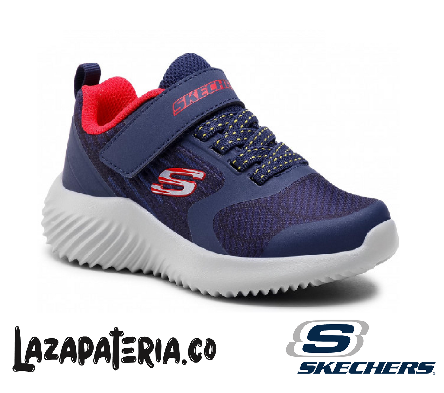 SKECHERS NIÑO BOUNDER AZUL NAVY C40P3732LNVRD