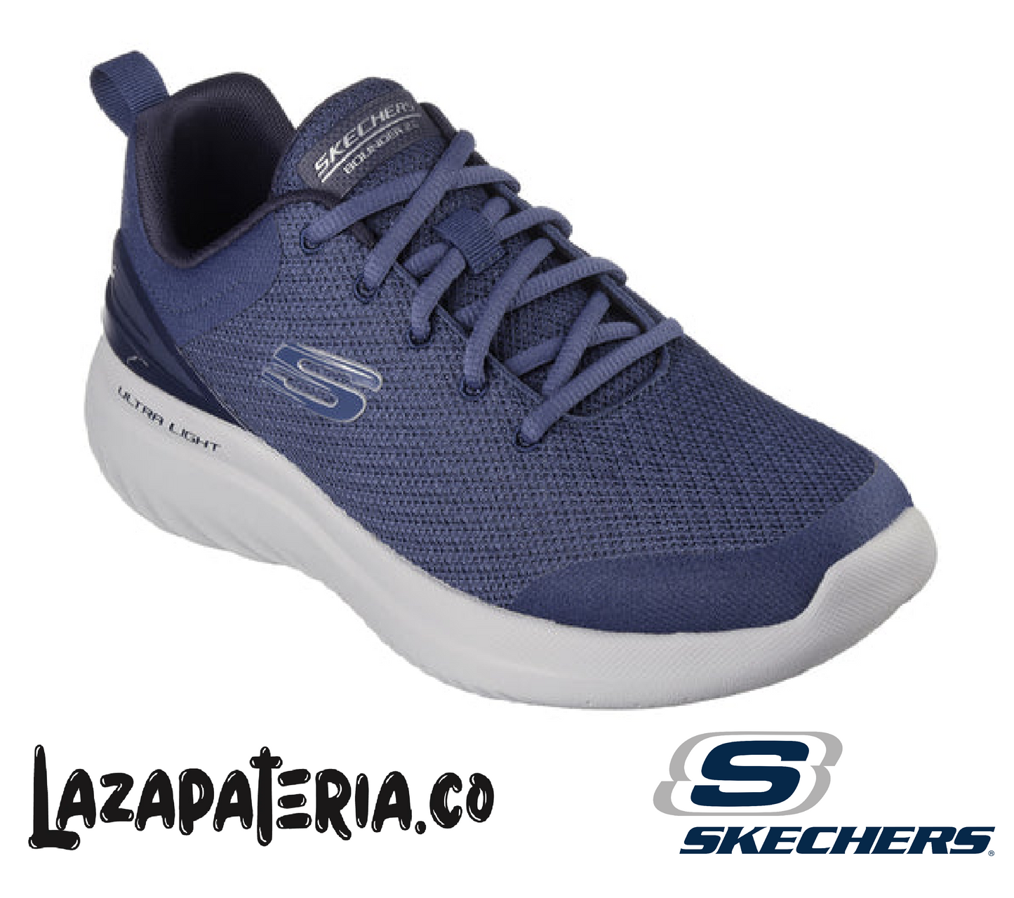 Tenis Skechers Bounder 2.0 Azul Navy para hombre