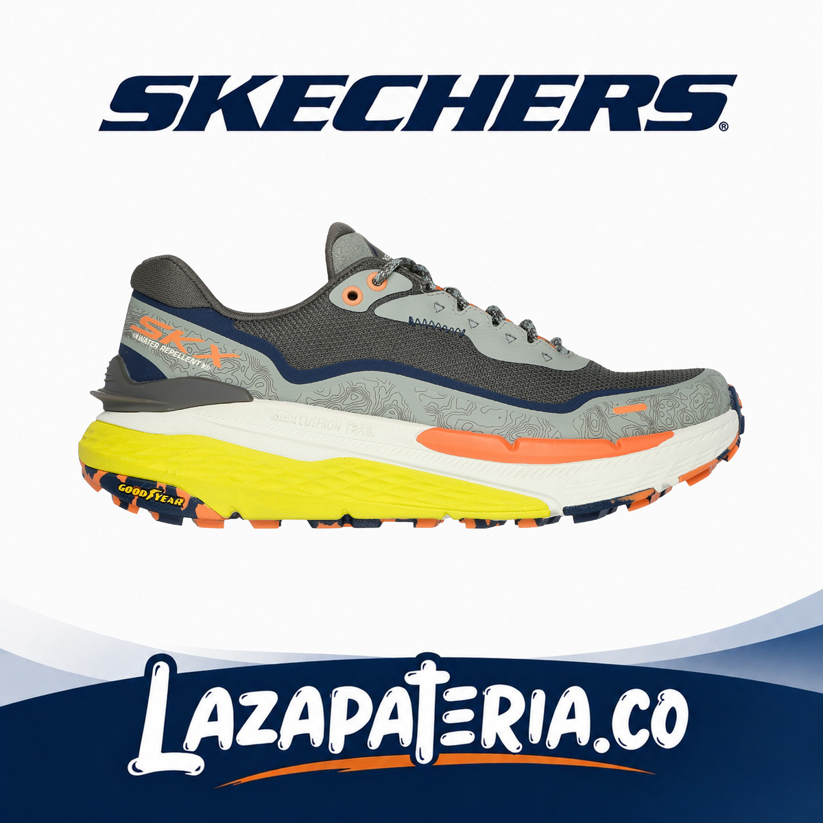 Tenis Skechers Max Cushioning Multicolor para mujer