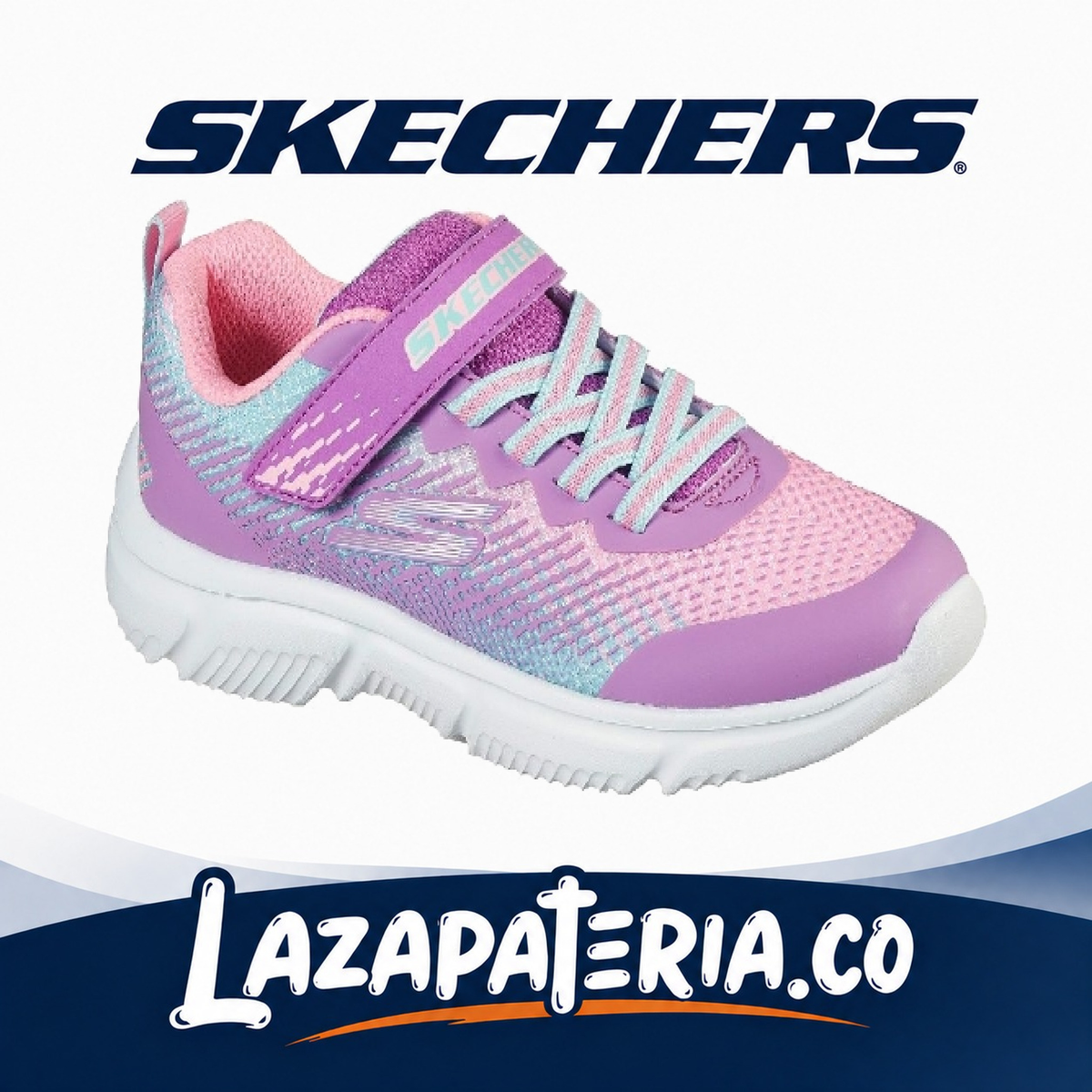 Tenis Skechers GOrun 650 Multicolor para bebé