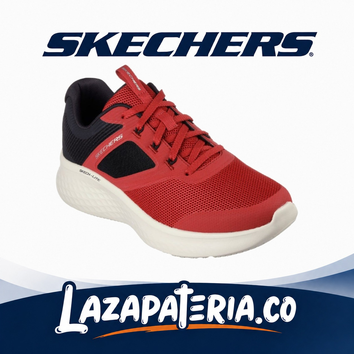 Tenis Skechers Skech-Lite Pro Rojo para hombre