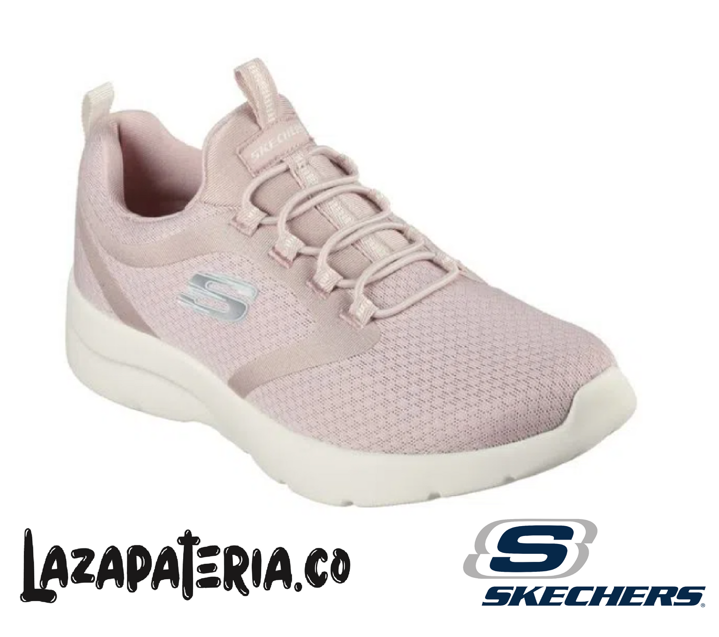 SKECHERS MUJER DYNAMIGHT ROSADO C14P9693ROS