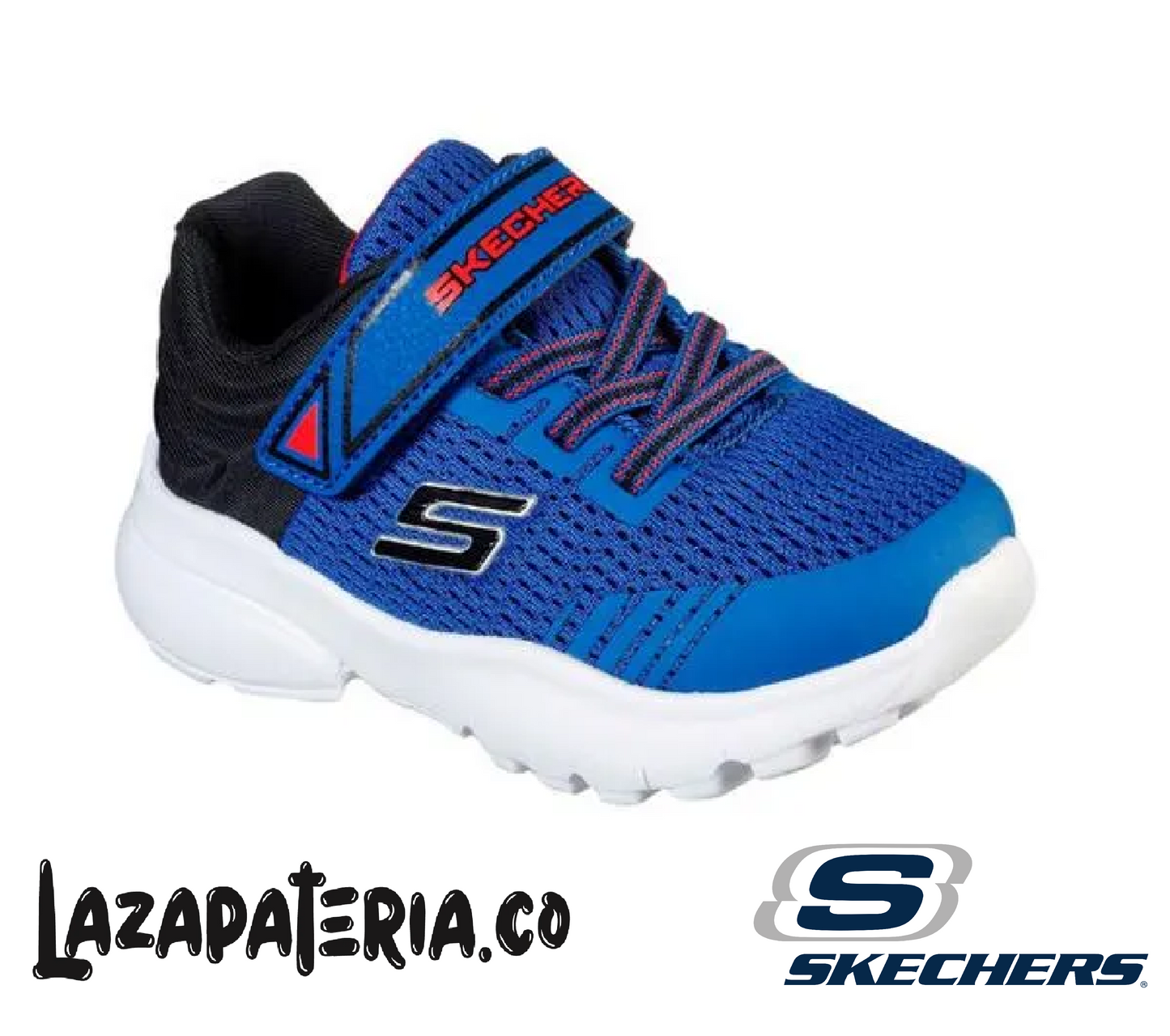 Tenis Skechers Razor Flex Azul para bebé