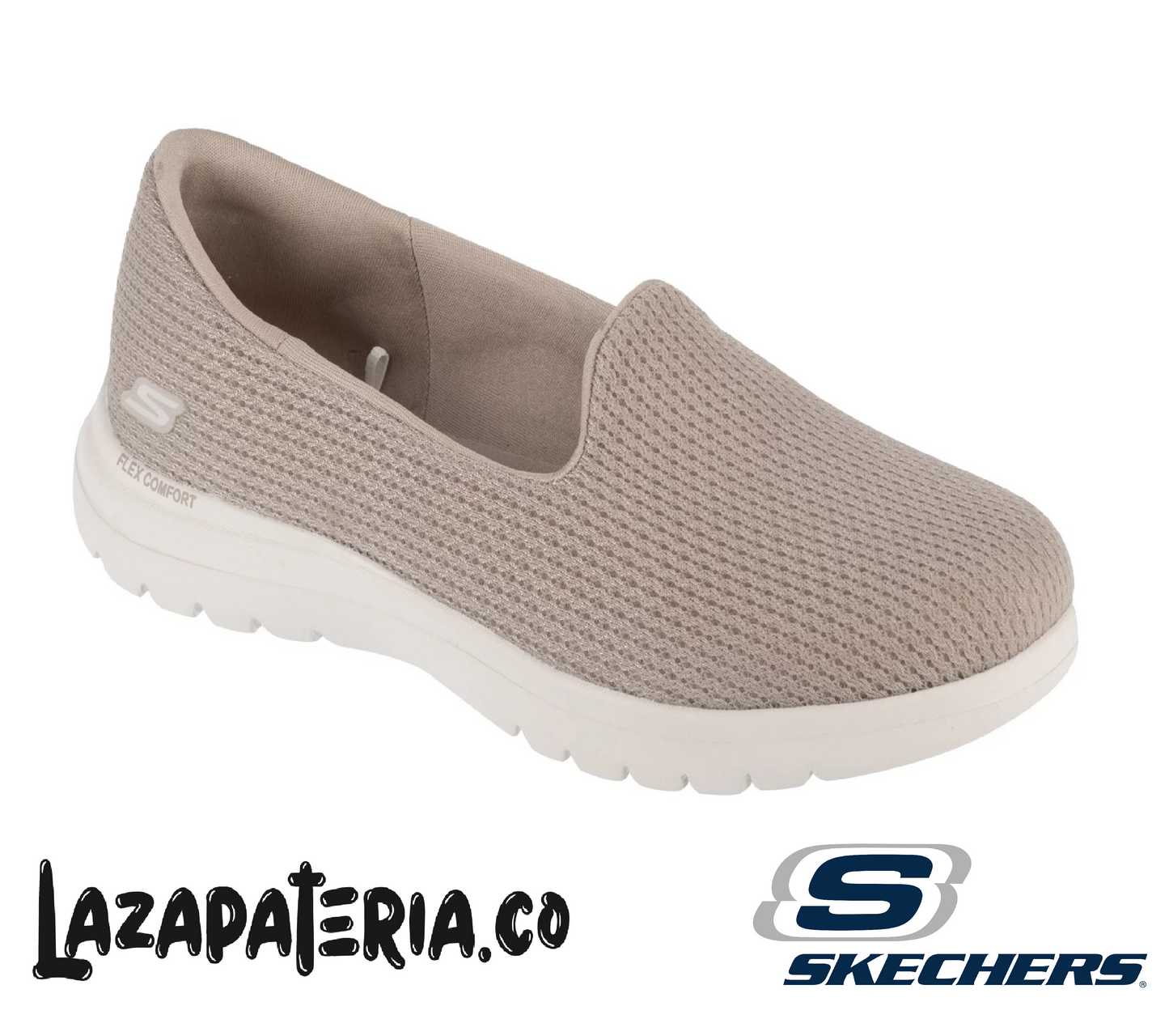 SKECHERS MUJER FLEX COMFORT BEIGE C13P6504TPE