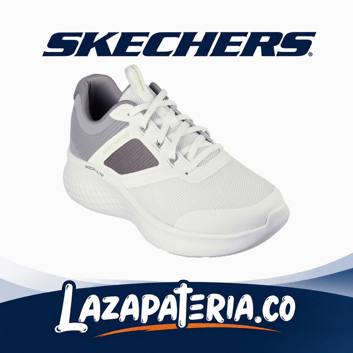 Tenis Skechers Skech-Lite Pro Blanco para hombre