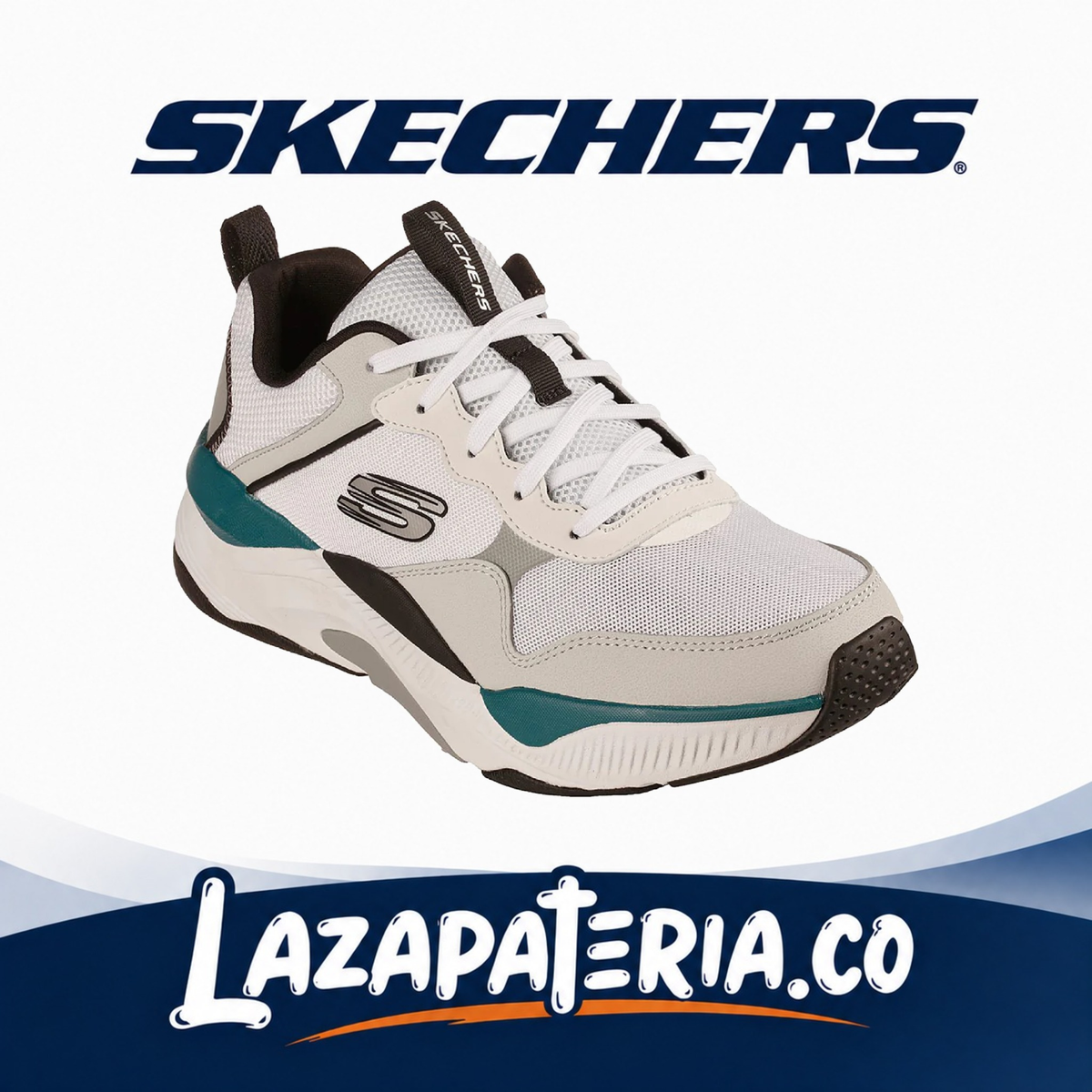 Tenis Skechers Mira Blanco para hombre