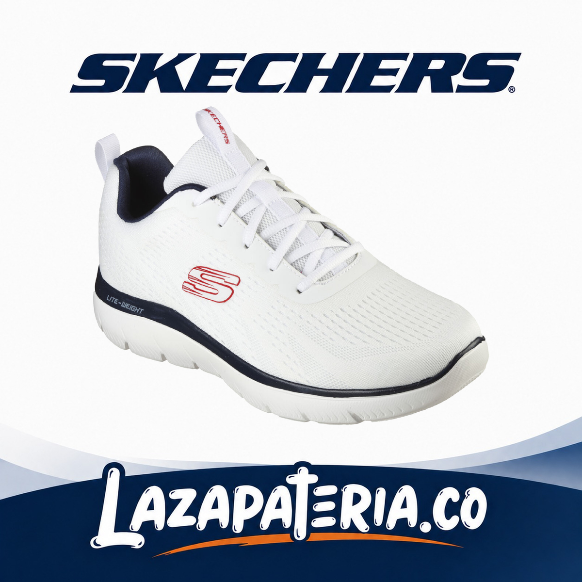 Tenis Skechers Summits Blanco para hombre