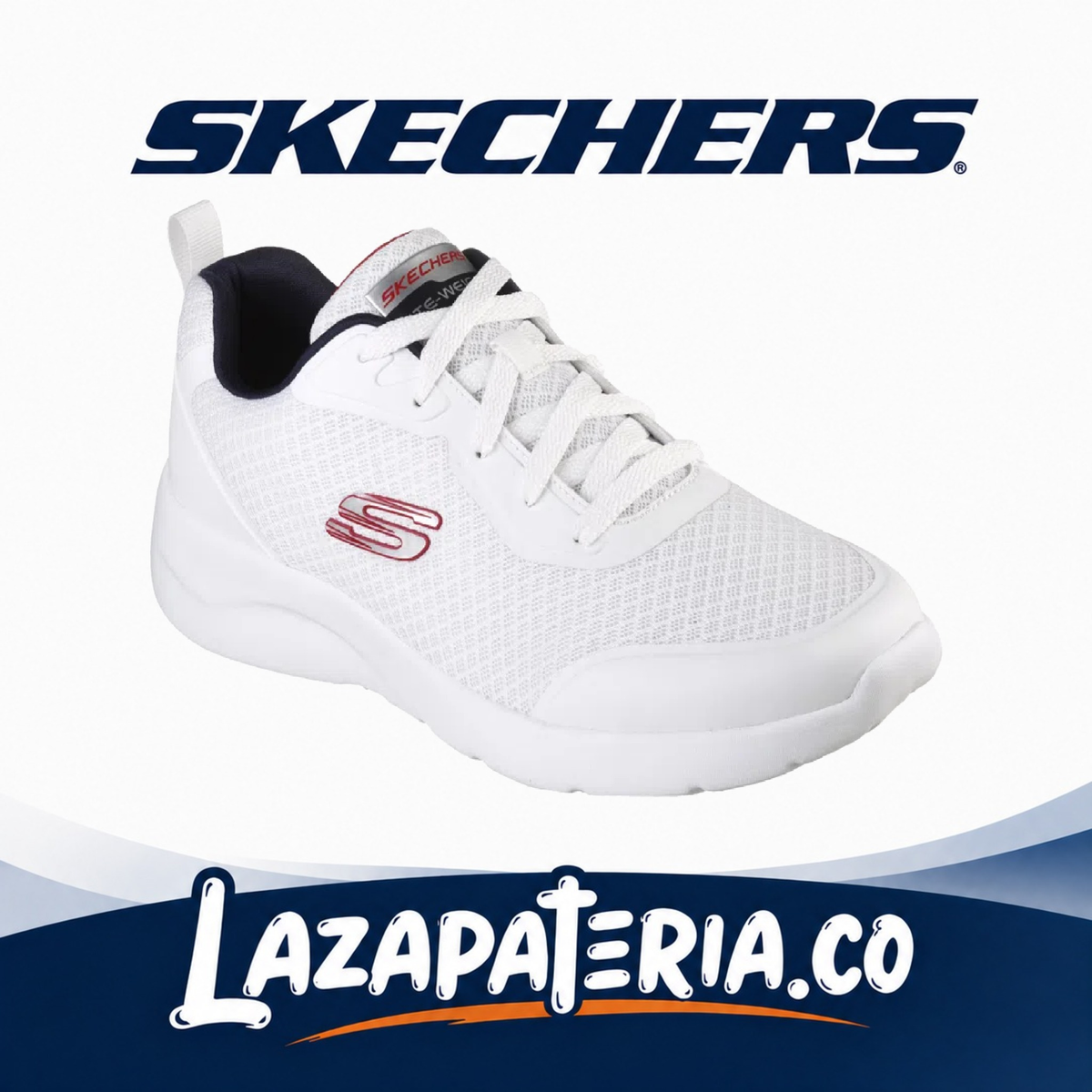 Tenis Skechers Dynamight Blanco para hombre