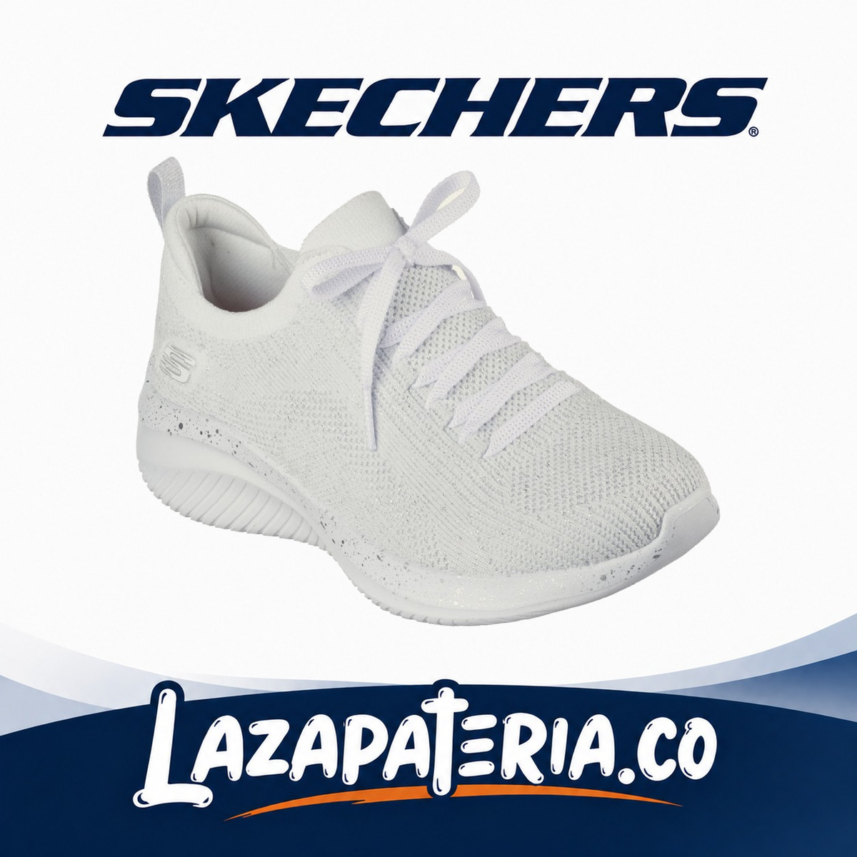 Tenis Skechers Ultra Flex Blanco para mujer