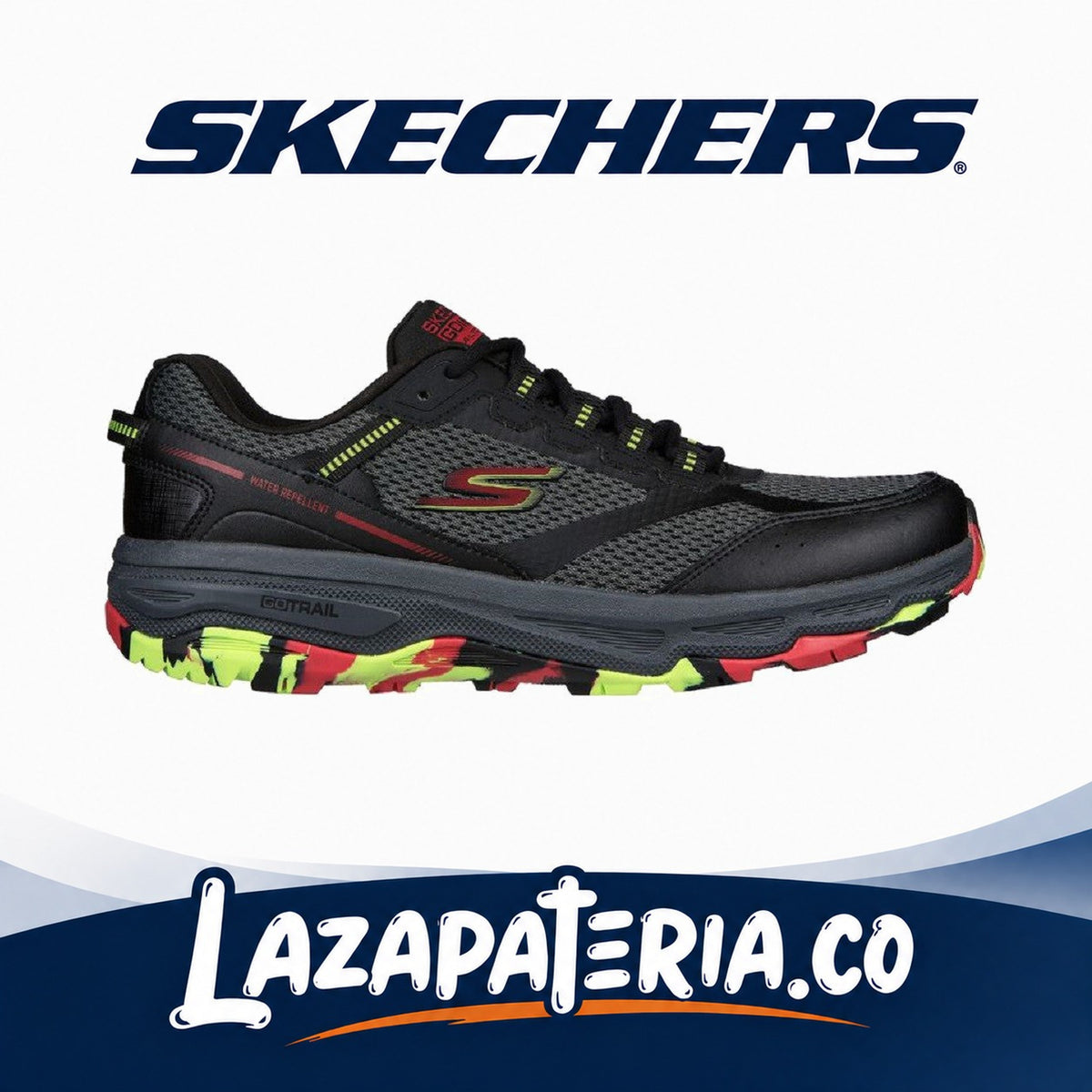 Tenis Skechers GOrun Trail Altitude Multicolor para hombre, vista 2