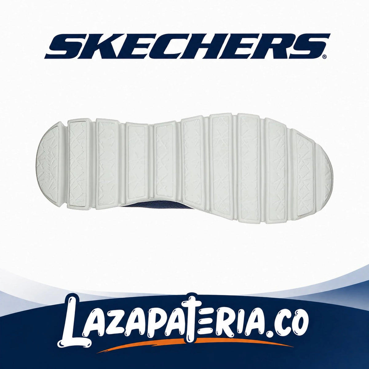 Tenis Skechers Glide-Step Azul Navy para hombre, vista 2