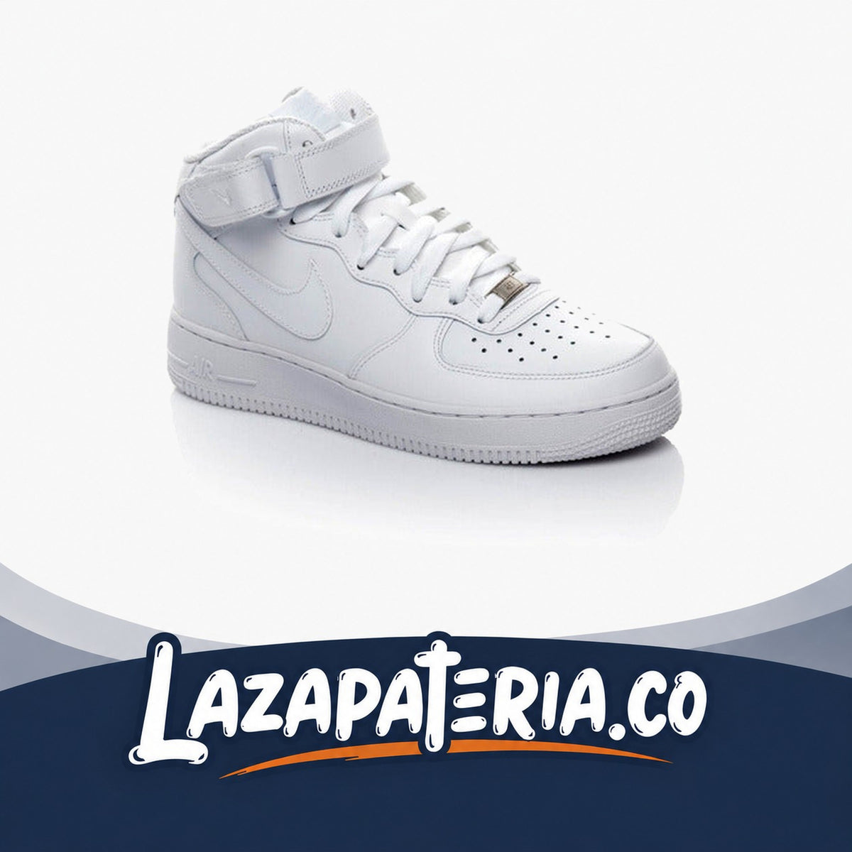 Tenis Nike Air Force One Blanco para toda la familia