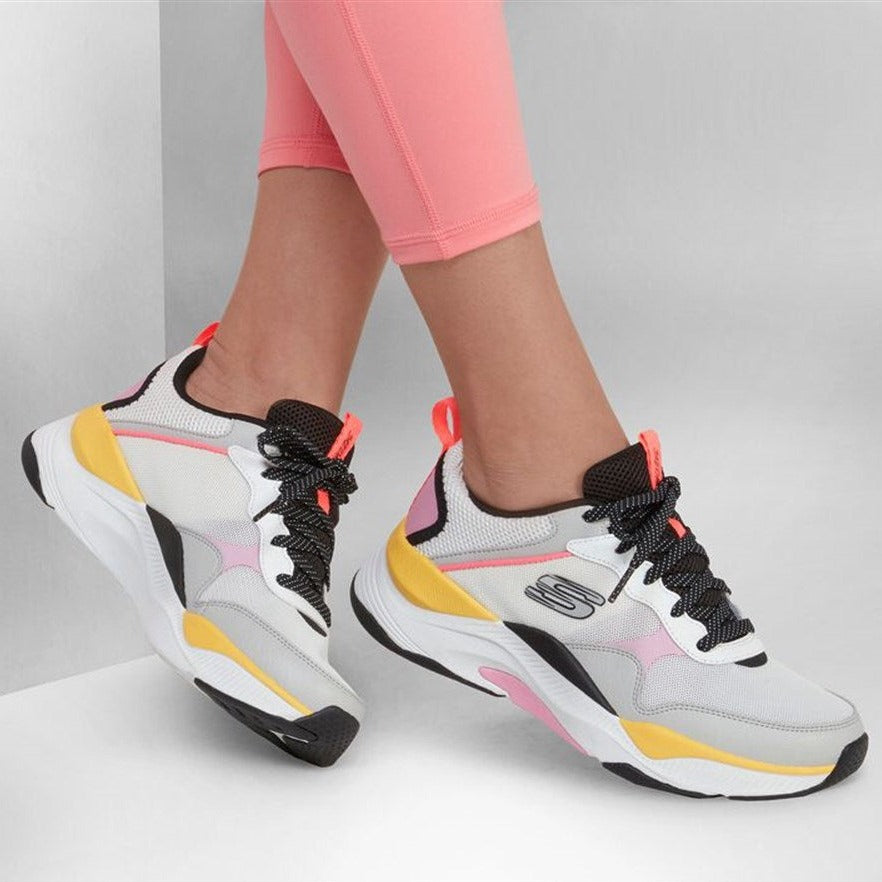 Tenis Skechers Mira Blanco para mujer, vista 2