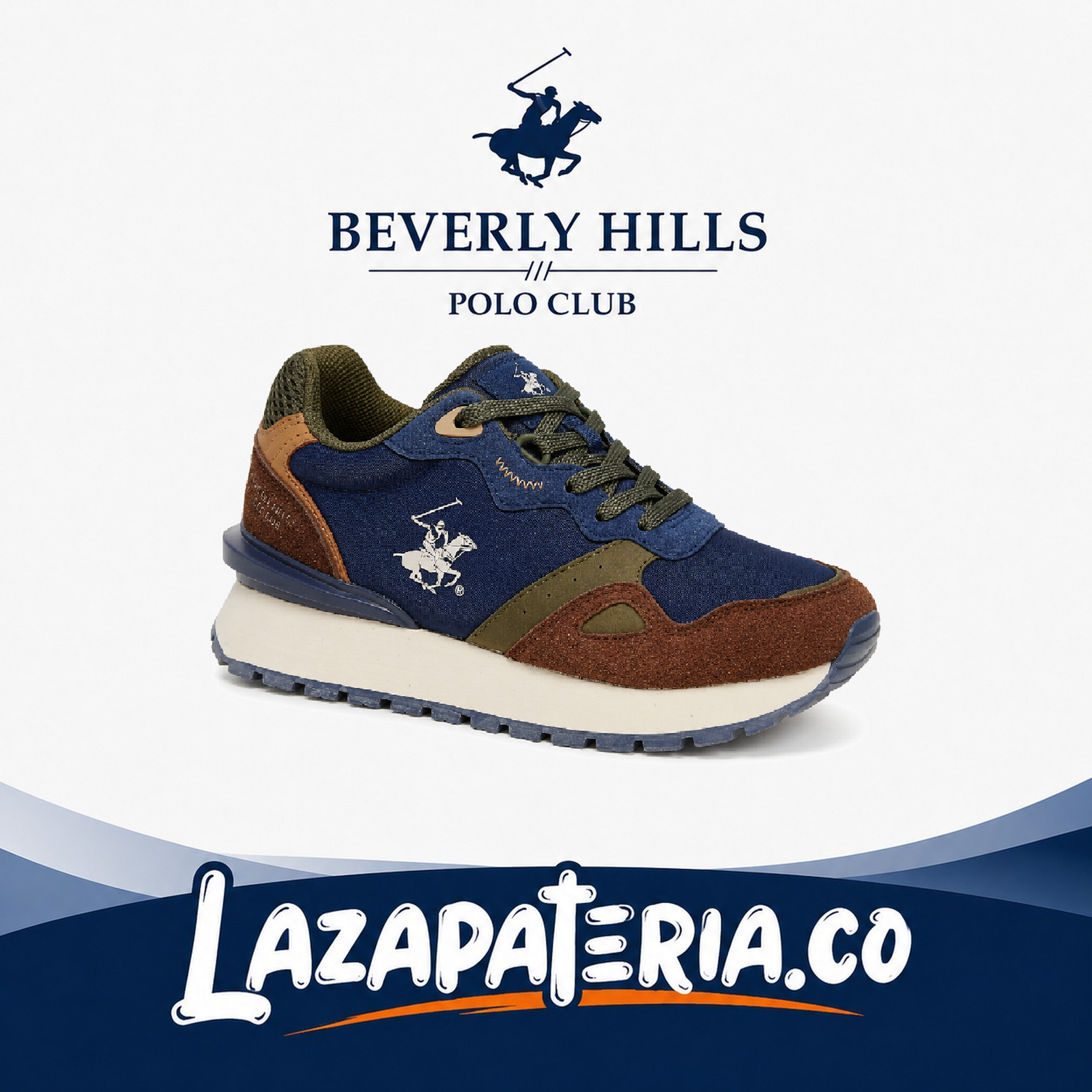 POLO HOMBRE AZUL C10P3873