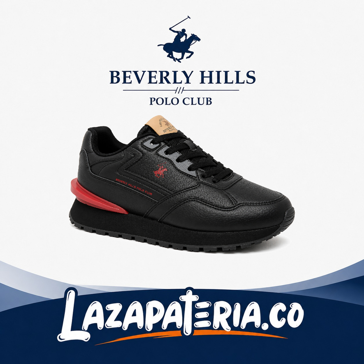 POLO HOMBRE NEGRO C10P3504