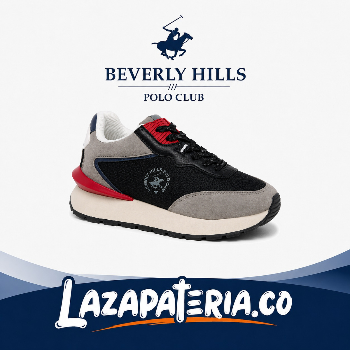 POLO HOMBRE NEGRO C10P3754