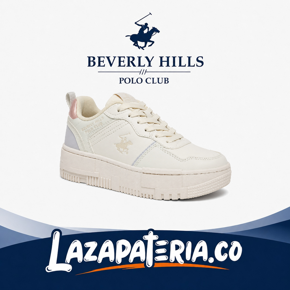 POLO MUJER BEIGE C10P3753