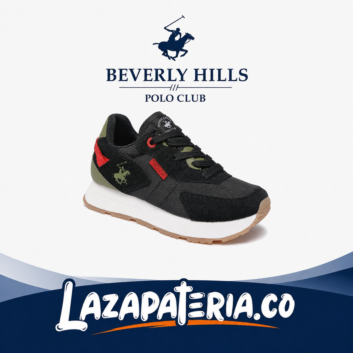 POLO HOMBRE NEGRO C10P3345