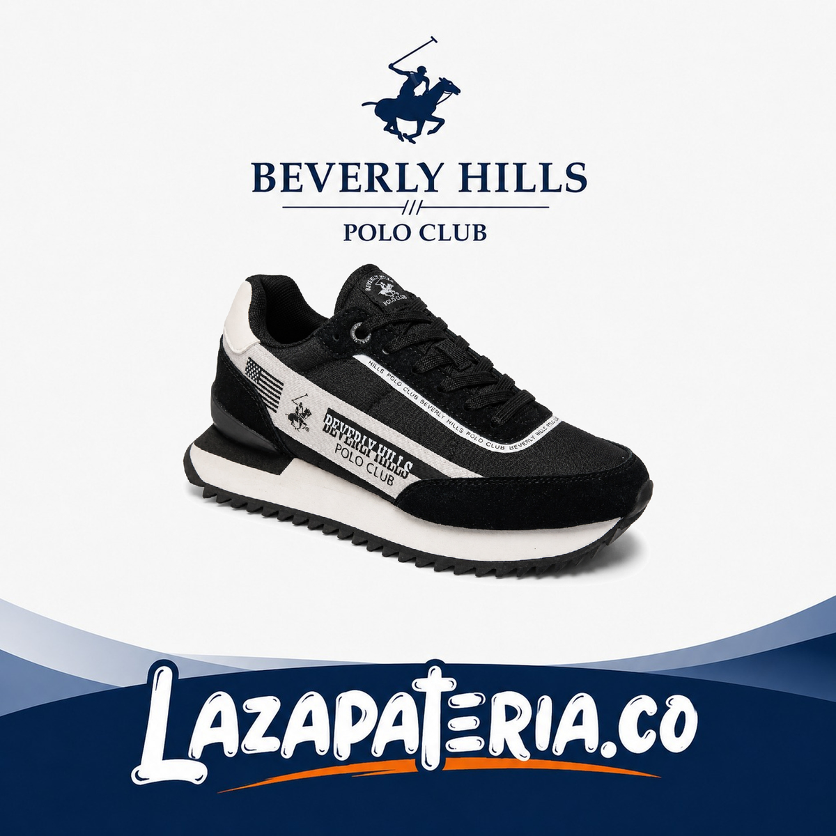 POLO HOMBRE NEGRO C10P3344