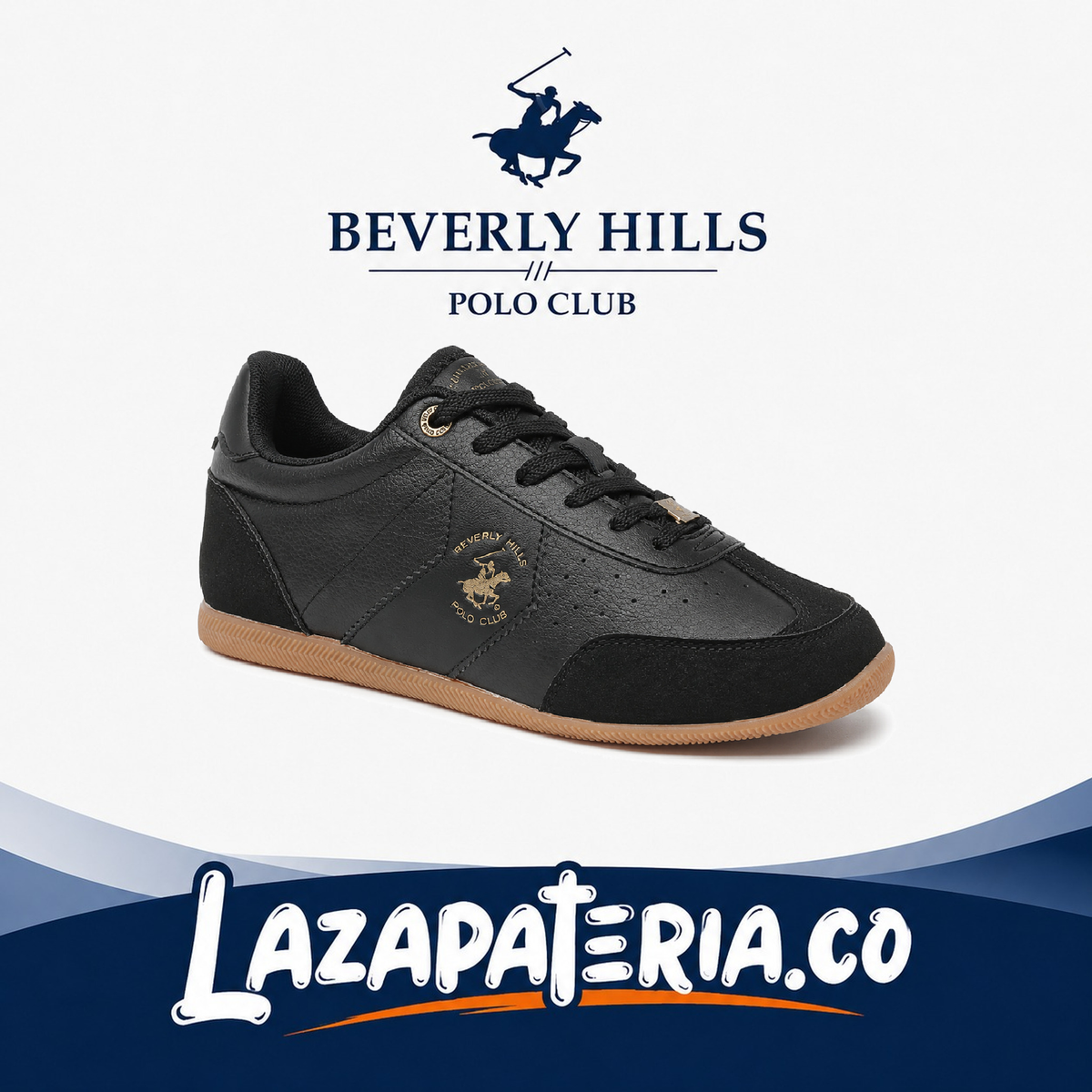 POLO HOMBRE NEGRO C10P4091