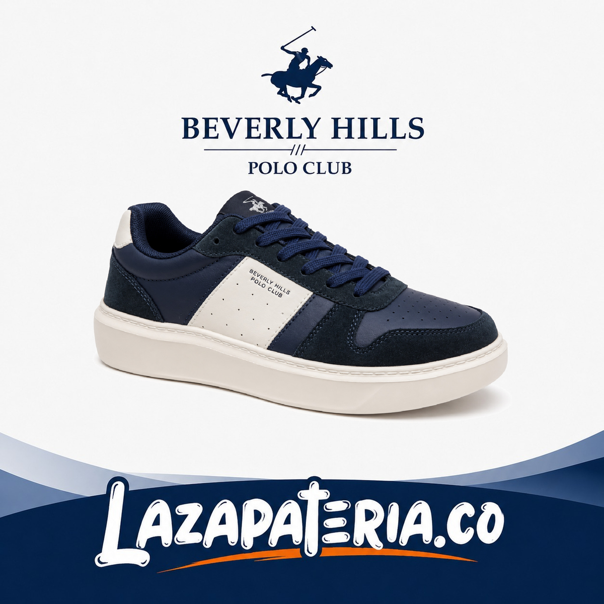 POLO HOMBRE AZUL C10P4149