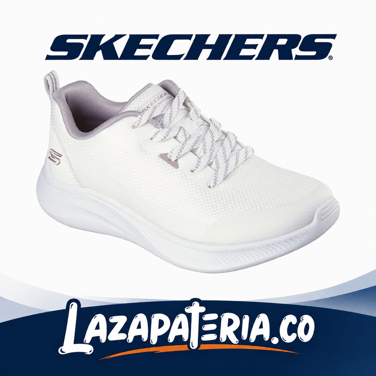 SKECHERS MUJER BOBS BLANCO C11P7730WHT