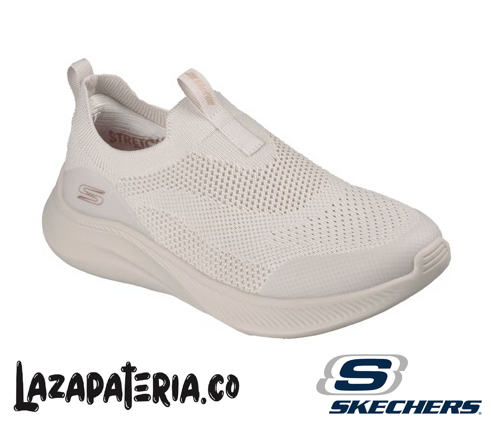 SKECHERS MUJER BOBS BLANCO C11P7734OFWT