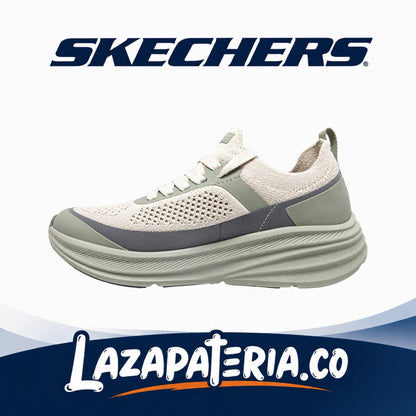 Tenis Skechers BOBS Sport Skillz Mujer Beige Oliva Too Vital C11P7759NTOL