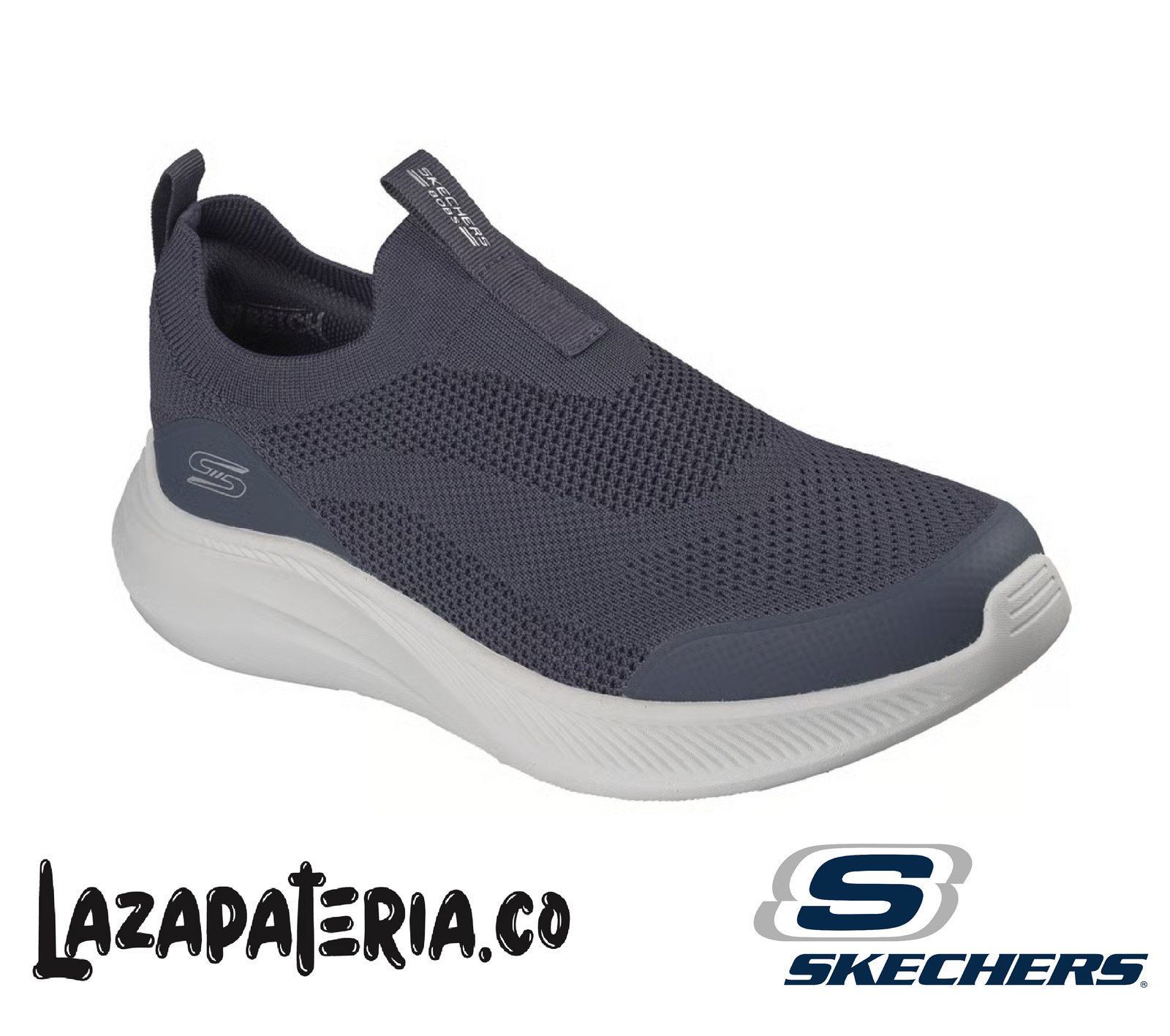 SKECHERS HOMBRE BOBS MODA FLEX AZUL NAVY C11P8156DKNV