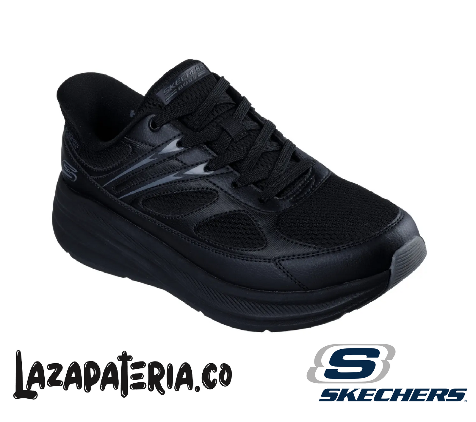 SKECHERS HOMBRE SLIP-INS NEGRO C11P8432BBK