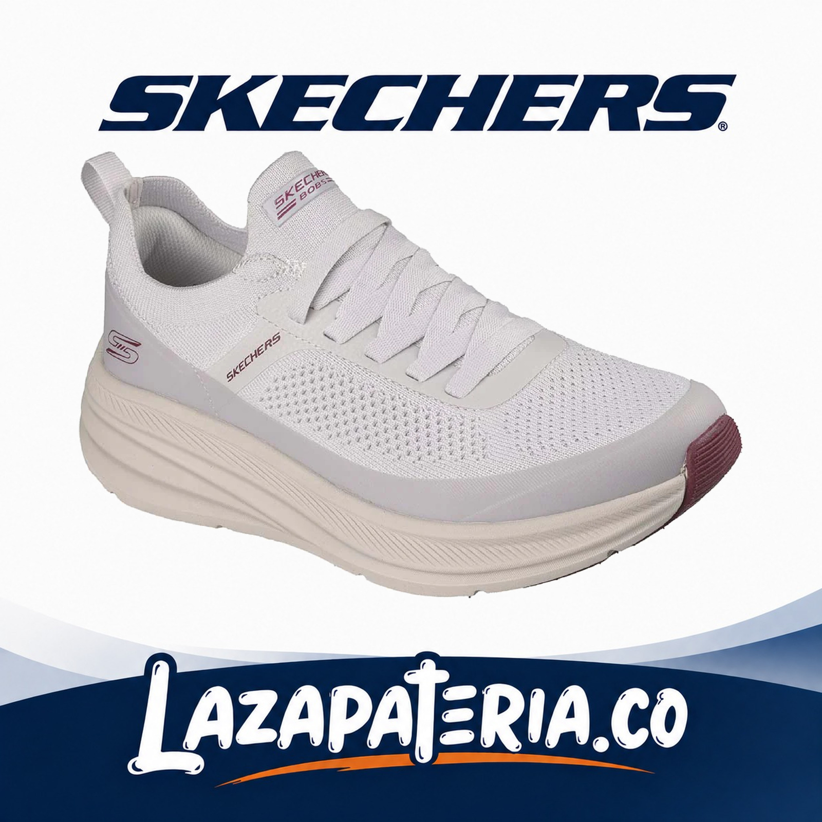 SKECHERS HOMBRE BOBS SPORT GRIS C11P8433LTGY