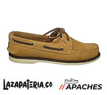 Cargar imagen en el visor de la galería, APACHES HOMBRE CP119 NUBUCK ATMOSFERA SUELA HUESO CON EVA
